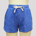 Damenblau-Laufen-Shorts