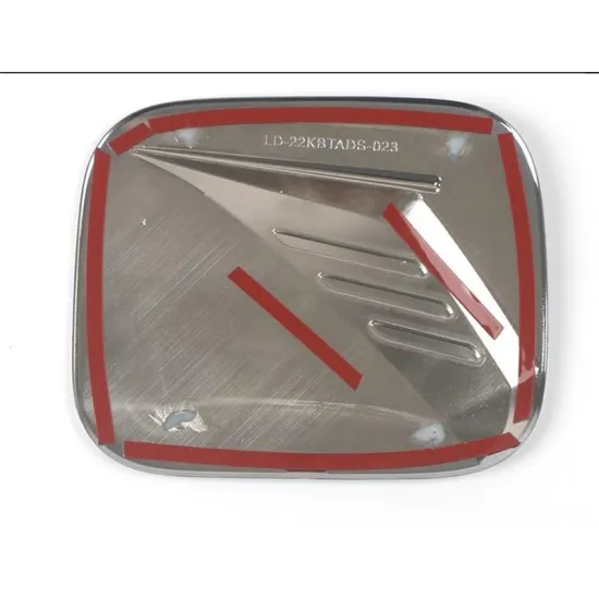 2022 Honda Odyssey ABS Carbon Fiber Chrome Fuel Tank Cap Decoration