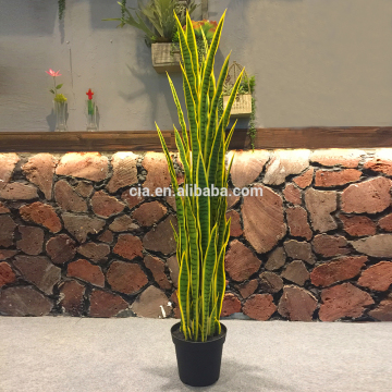 Artificial Cylindrical Sansevieria, Snake Plants For Home And Restaurant Decoration