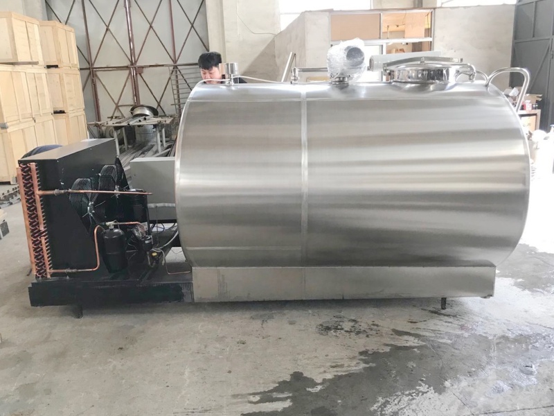 Stainless Steel Milk Cooler Tank: 3000 Liter Milk Chiller Machine for Sale