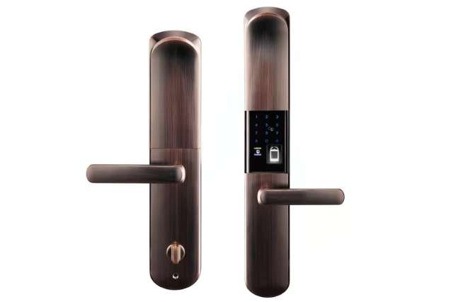 Smart fingerprint code lock