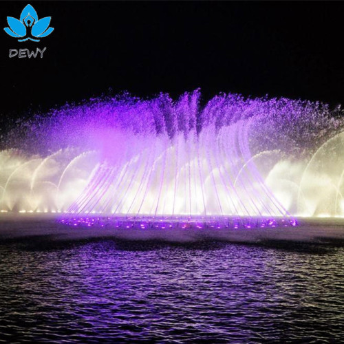 Pelbagai Nozzle Fountain Sesuaikan untuk Tasik