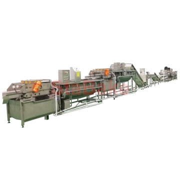 Linea di produzione di patatine fritte e patatine completamente automatiche