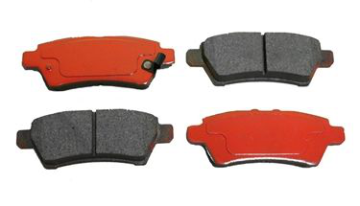 Nissan Navara D40 brake pads FMSI D1101