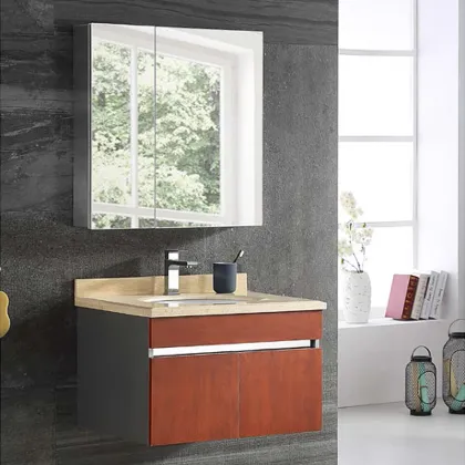 Modern Bathroom Vanity Cabinet with Washing Machine Storage