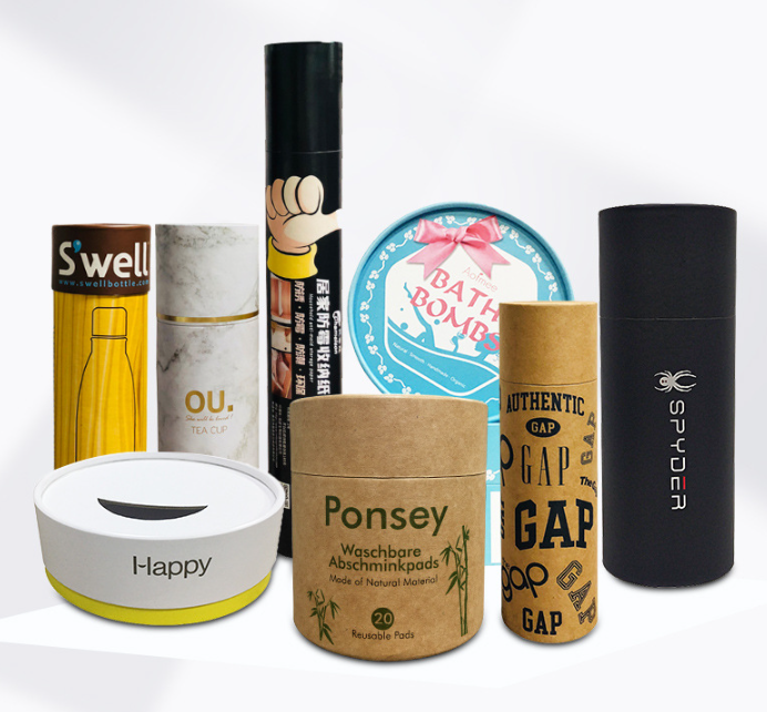 Packaging tube perfume packaging Hemp oil packaging box plastic tube with lid medicine packaging customized packaging