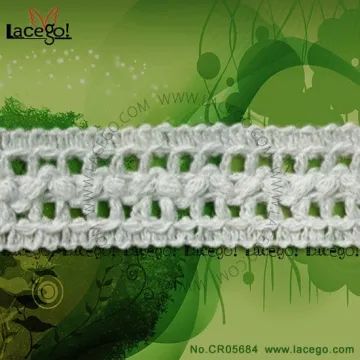 Good Quality 100% Cotton crochet lace trim