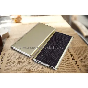 SZ2123 Solar power bank manufacturer in shenzhen mobile charger