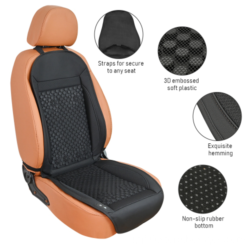 Universal Fit Car Seat Cover Cushion with Quick Cooling Massage and Decorative Design
