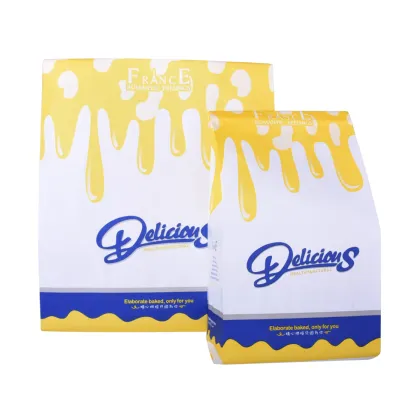 Aluminum Foil Flat Bottom Cereal Grains Packaging Wholesale