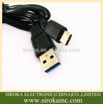 NEW arrival Fast charging speed USB 3.0 to USB type C cable 1M,2M,3M customized colors available