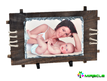 Sublimation rock slate photo,Heat transfer photo rocks SH40