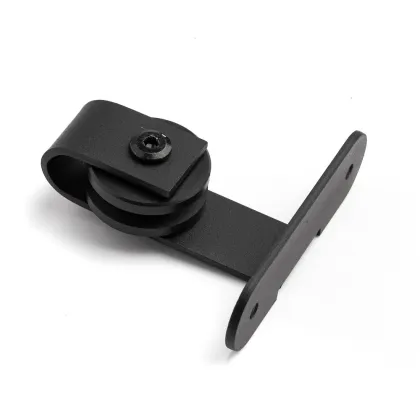 Modern Interior Solid Wood Sliding Barn Door Hardware