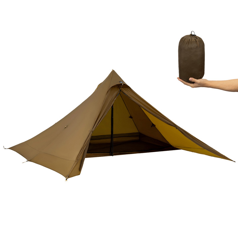 Tenda con zaino in spalla con marcia in spalla in nylon RIPSTOP NYLON RIPSTOP