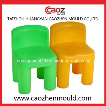 Plastic Rectangular Children Seating Stool Mould in China