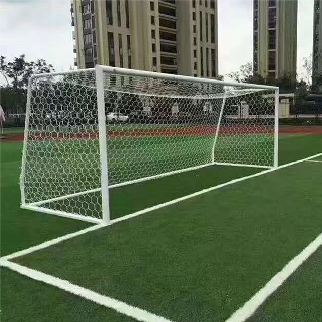 Steel movable 11 player football goal