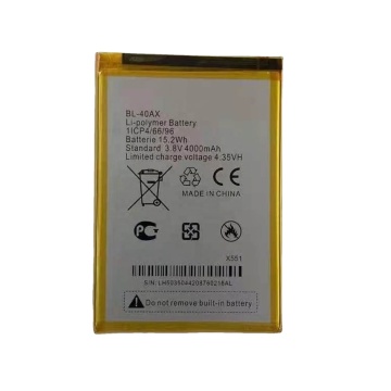 بطارية استبدال BL -40AX BL 40AX لـ Infinix Hot Note X551 - 3.8V 4000MAH - بالجملة مع الشحن السريع