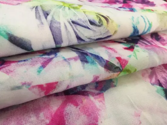 fast delivery W8072 viscose fabric