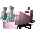 High efficiency sludge dewatering machine