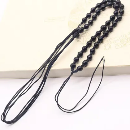 Adjustable Knotted Necklace Rope for Jade Pendant - DIY Jewelry Making Components