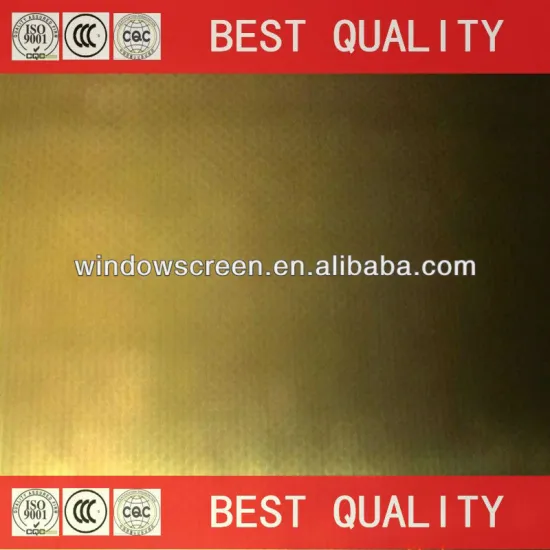 High Quality ISO manufacturer Brass wire mesh