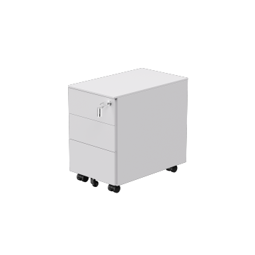 Wholesale Metal Mobile Filing Cabinet with 3 Drawers: Portable Office Storage Solution
