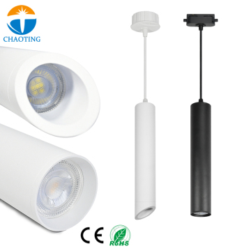 Modern Indoor GU10 LED Cylindrical Pendant Light