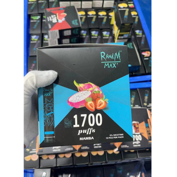 RandM Max Disposable Vape Flavor 1700