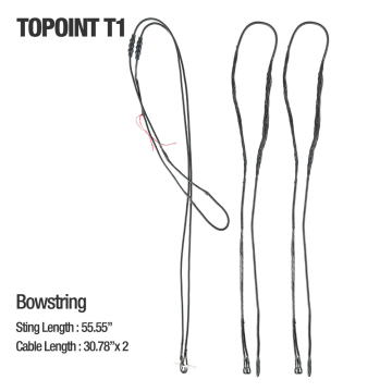 BCY String Replacement Guide for Topoint Archery TS330, T1, Trigon, and M1 Compound Bows
