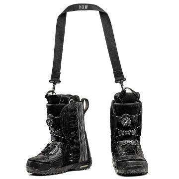 ສາຍພານບັນທຸກເກີບ Alpine Ski Boot Carrier ດ້ວຍ Hook