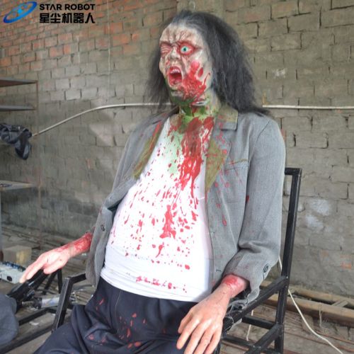 Animatronic Haunted House Decoration Mutant Fat Man