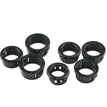 Custom Nylon Snap Bushings for Cable Management