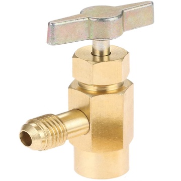 Self-sealing Can Tap Valve for Automotive Air Conditioning Charging