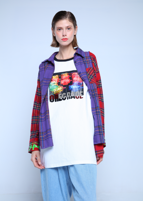 Long Collared Shirt With Long Sleeves