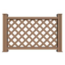 New generation outdoor plastic deck railing