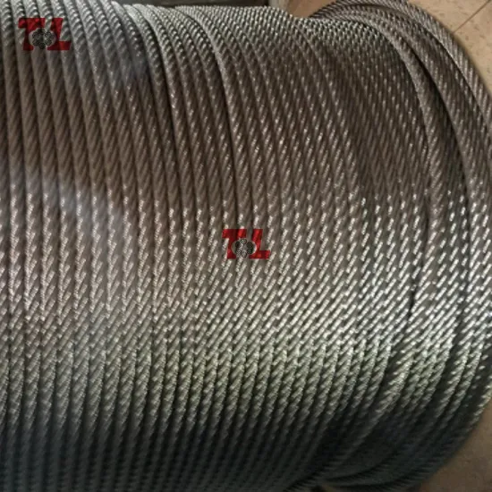 Ss 304 Wire Rope 7X19