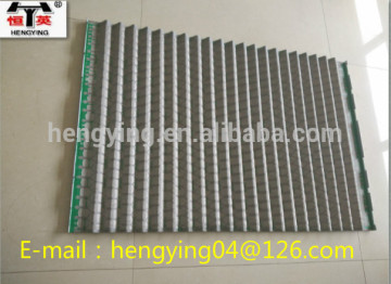 697*1053mm FLC2000 wave shale shaker screen with high quality
