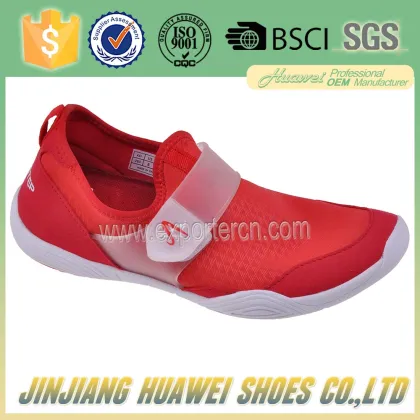 2017 Fashion Young Wedding Beach Shoes With Blue and Red Color Shoes