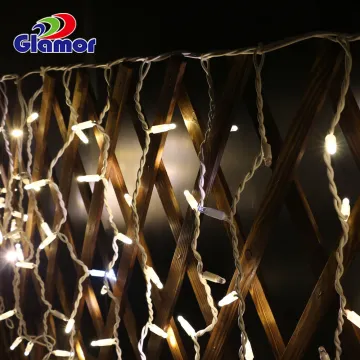 2024 Hot Sale Outdoor Commercial Christmas LED Icicle Curtain Lights Wholesale