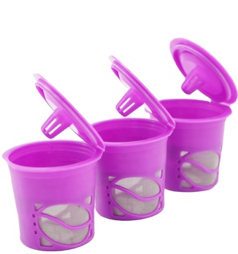 Eco-Friendly Reusable Coffee Capsules and Filters Compatible with K-Cups and Pods