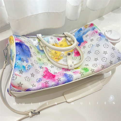 Large Capacity Colorful Tie-dye Travel Duffle Bag