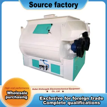 Advanced Dual-Axis Mixer for Precision Feed Blending