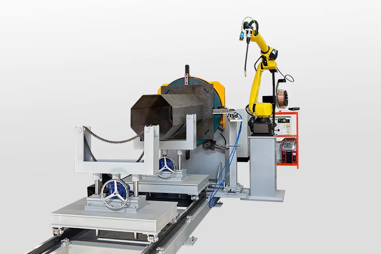 Flange welding machine