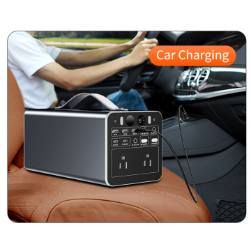 300W Portable Power Station, 299.7WH 81000mAh Ternary Lithium, 65W Bidirectional PD, 120W DC Input (DC5521), 110V/220V Option