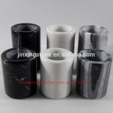 white marble tumbler/Marble Stone Tumbler /marble bath tumbler