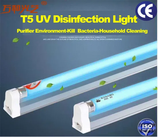 Air-purification uv tube lamp germicidal lamp with holder
