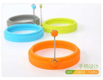 Custom Silicone Kitchenware Silicone Ring for Eggs