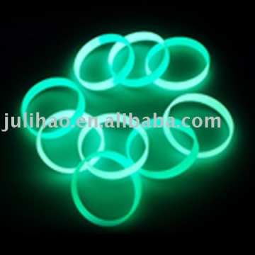 Silicone wristband ---Glow In Dark
