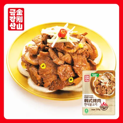 Korean style stir-fried pork