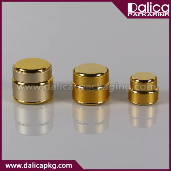 Latest high fashion sunblock cream aluminium jar